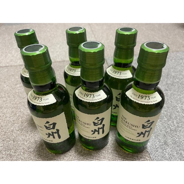 白州1973 ウィスキ　180ml 6本セット