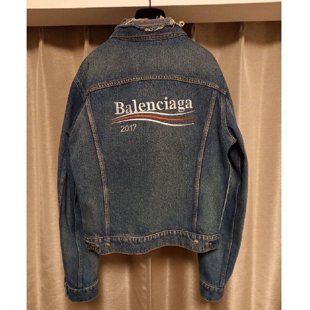 Balenciaga(バレンシアガ)の[定価以下]BALENCIAGA Denim Jacket バレンシアガ デニム メンズのジャケット/アウター(Gジャン/デニムジャケット)の商品写真