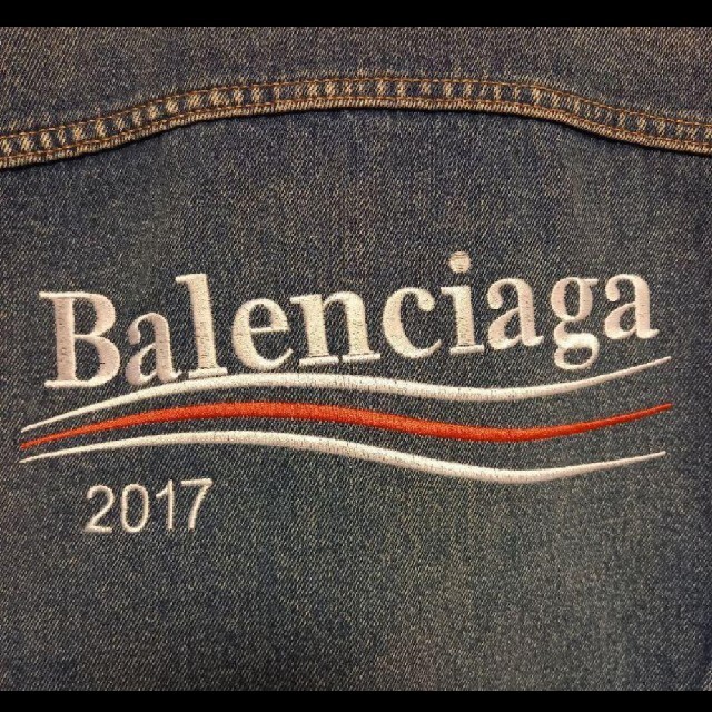 Balenciaga(バレンシアガ)の[定価以下]BALENCIAGA Denim Jacket バレンシアガ デニム メンズのジャケット/アウター(Gジャン/デニムジャケット)の商品写真