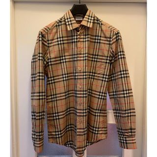 バーバリー(BURBERRY)の新品同様　正規品　バーバリー　ノバチェック　長袖シャツ(シャツ)