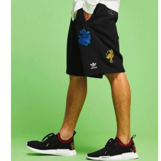 アディダス(adidas)の新品未使用adidasディズニーコラボパンツ(ショートパンツ)