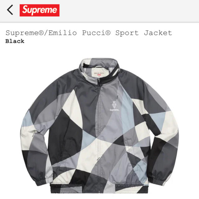 Supreme - Supreme/Emilio Pucci Sport Jacket Sサイズ