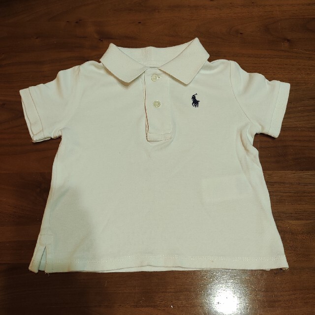 POLO RALPH LAUREN(ポロラルフローレン)のポロシャツ　半袖　80　ポロラルフローレン キッズ/ベビー/マタニティのベビー服(~85cm)(シャツ/カットソー)の商品写真