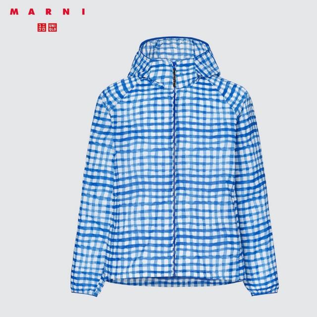 ✴︎新品タグ付き✴︎ UNIQLO and MARNIポケッタブルパーカLサイズマルニ