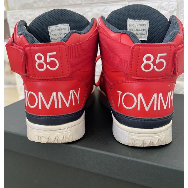 TOMMY(トミー)のTOMMY スニーカー 赤 白 レディースの靴/シューズ(スニーカー)の商品写真