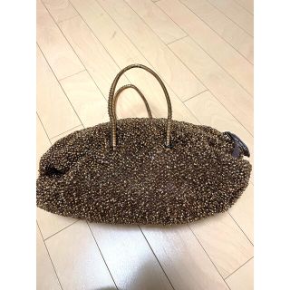 アンテプリマワイヤーバッグ(ANTEPRIMA/WIREBAG)のANTEPRIMA アンテプリマ　ワイヤーバック　ボストン　ブロンズ(ハンドバッグ)