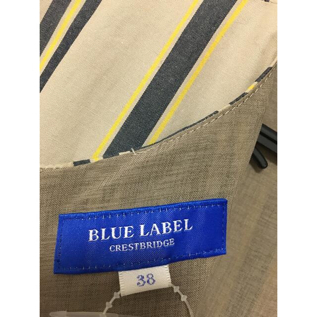 BLUE LABEL CRESTBRIDGE(ブルーレーベルクレストブリッジ)のブルーレーベル　blue lable ワンピース レディースのワンピース(ひざ丈ワンピース)の商品写真