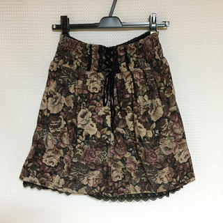 アクシーズファム(axes femme)のゴブラン織風スカート(ミニスカート)