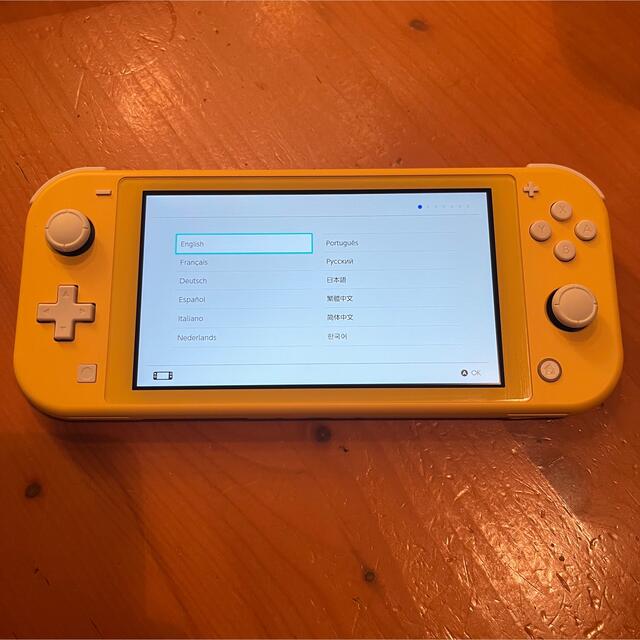 Nintendo Switch Lite 本体　イエロー