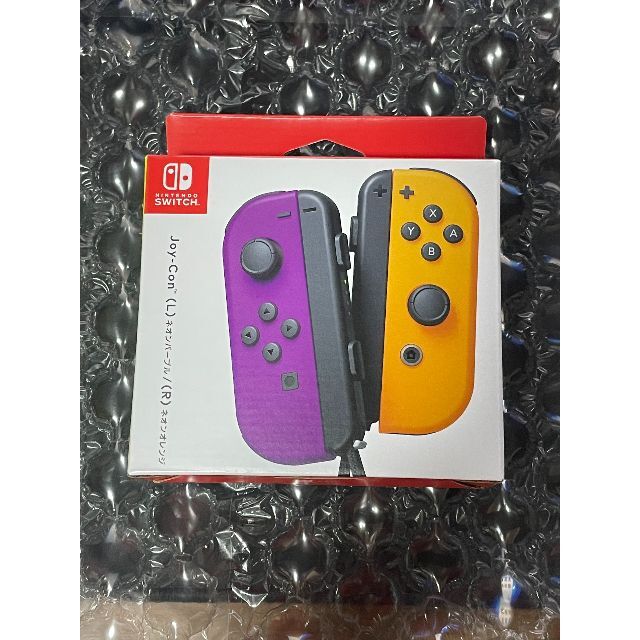Joy-Con(L) ネオンパープル/(R) ネオンオレンジ ジョイコン