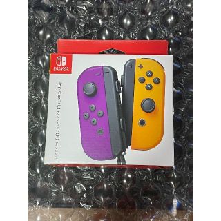 Joy-Con(L) ネオンパープル/(R) ネオンオレンジ ジョイコン(家庭用ゲーム機本体)