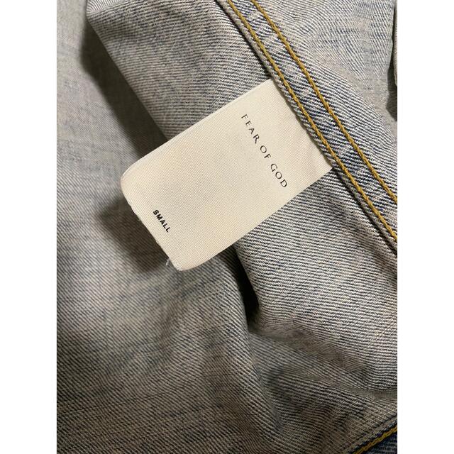 美品 FEAR OF GOD 5th デニムワークジャケット Sサイズ ロンパー