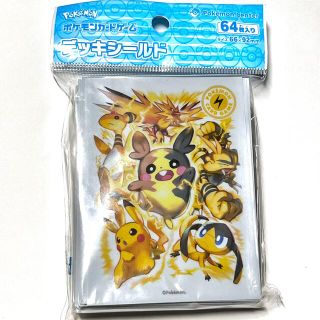 ポケモン(ポケモン)のポケモンカードゲーム デッキシールド タイプファイターズ 雷の(カードサプライ/アクセサリ)