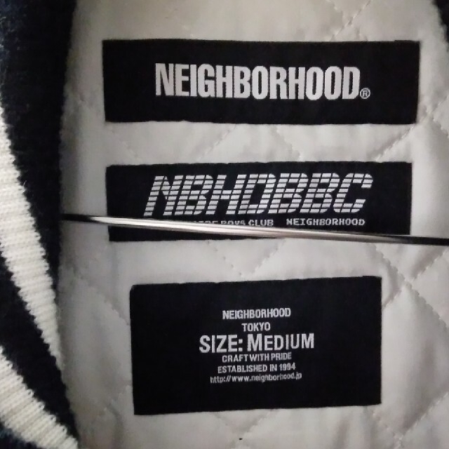 NEIGHBORHOOD(ネイバーフッド)のneighborhood billionaire boys club スタジャン メンズのジャケット/アウター(スタジャン)の商品写真