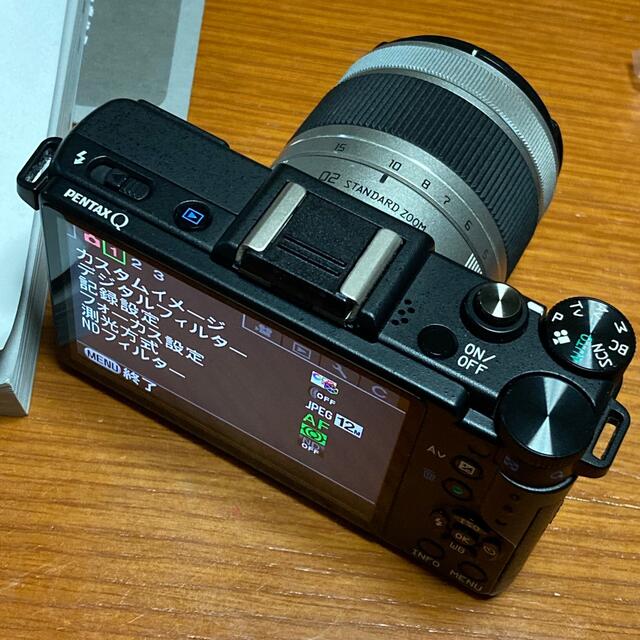 PENTAX Q ブラック 02標準ズームレンズキット 実用品 公式 特価 スマホ