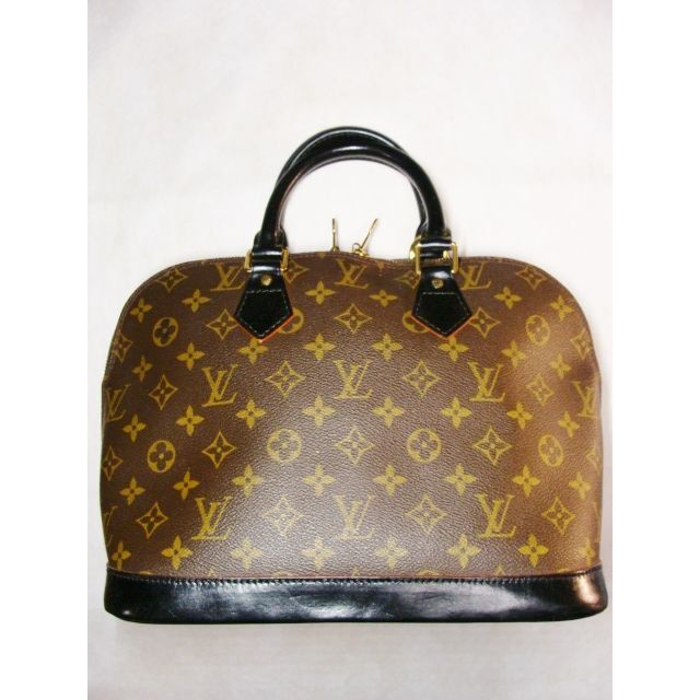 LOUIS VUITTON(ルイヴィトン)のLVルイヴィトンM51130アルマPMモノグラムブラックレザーハンドバッグ鞄 レディースのバッグ(ハンドバッグ)の商品写真