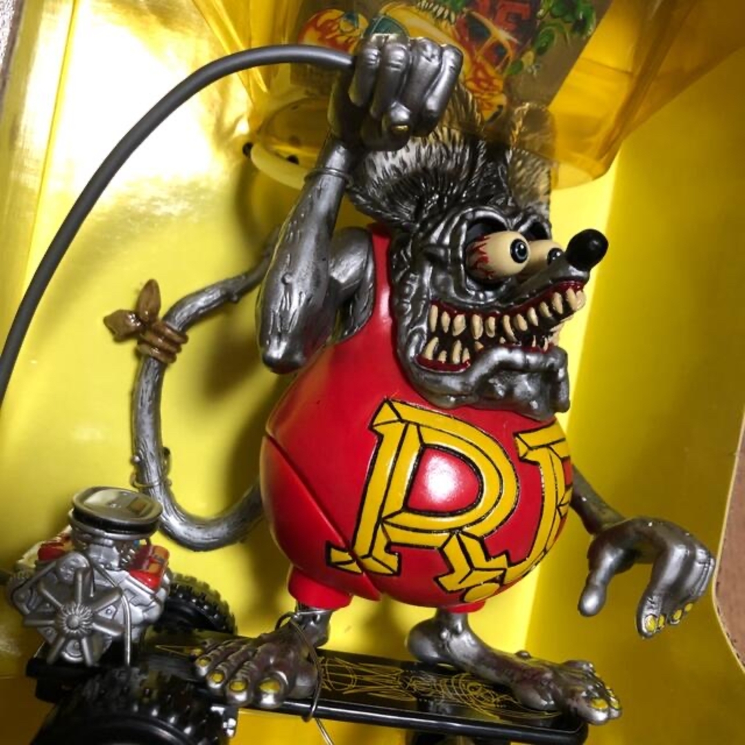 rat fink ラッフィンク 1999年製 リミテッドカラー 限定 フィギュア エンタメ/ホビーのフィギュア(アメコミ)の商品写真