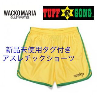 ワコマリア(WACKO MARIA)の新品未使用　WACKO MARIA ❌ TUFF GONG アスレチックショーツ(ショートパンツ)