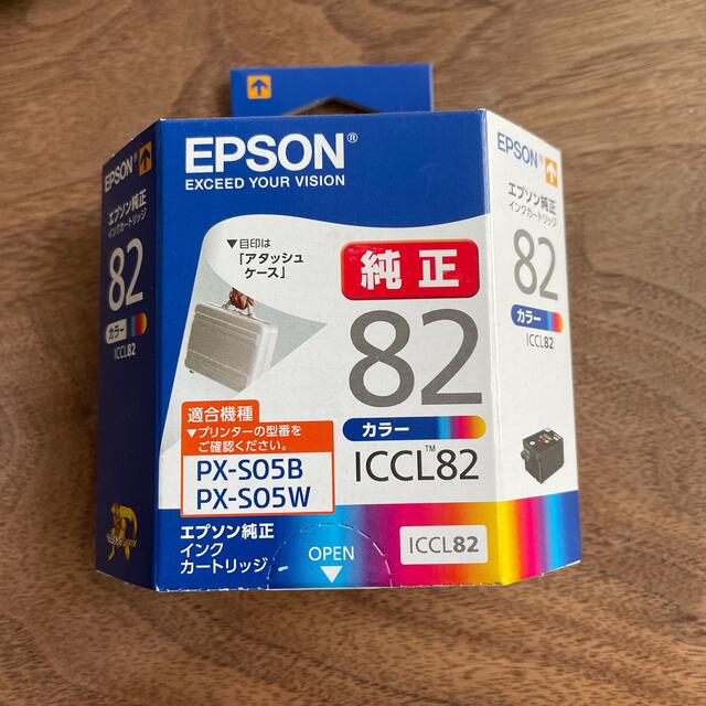 EPSON(エプソン)のEPSON  インクカートリッジ ICCL82 3色 インテリア/住まい/日用品のオフィス用品(その他)の商品写真