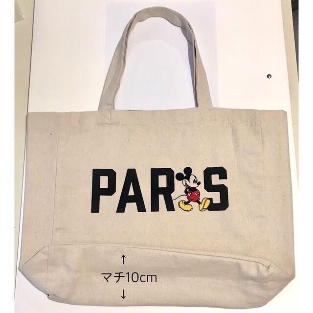 Disney(ディズニー)の【新品・未使用】ミッキー＆PARIS  パリ限定 トートバッグ メンズのバッグ(トートバッグ)の商品写真