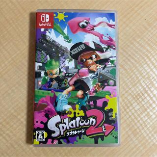 ニンテンドースイッチ(Nintendo Switch)の【美品】スプラトゥーン2 Switch(家庭用ゲームソフト)