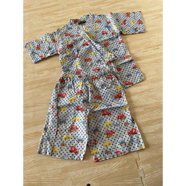 甚平 120 キッズ/ベビー/マタニティのキッズ服男の子用(90cm~)(甚平/浴衣)の商品写真