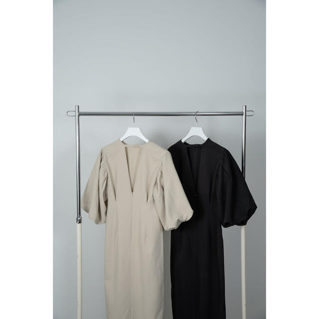 amiur 【balloon sleeve dress】 レディースのワンピース(ロングワンピース/マキシワンピース)の商品写真