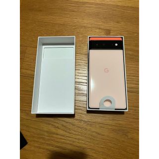 グーグルピクセル(Google Pixel)のGoogle pixel6 128GB kinda coral(スマートフォン本体)