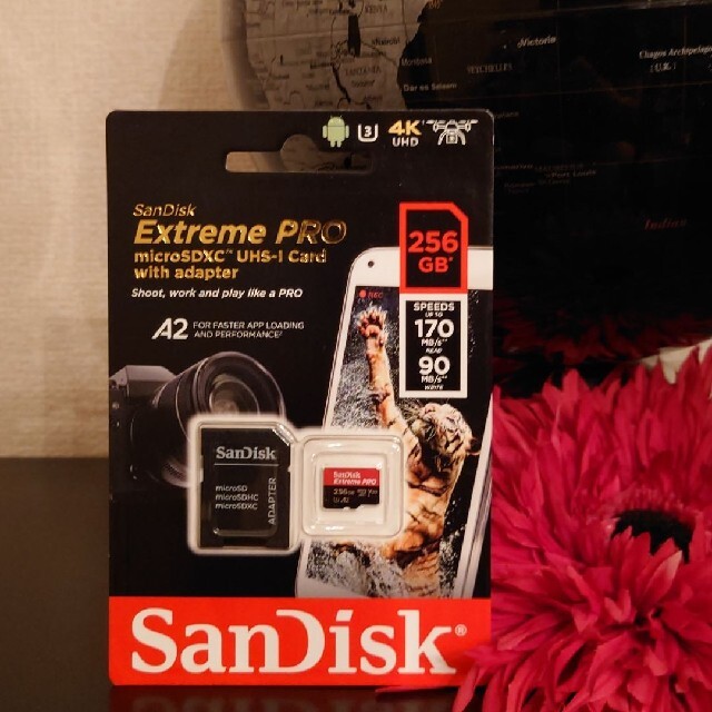 新品 SanDisk Extreme PRo 256GB  microSDXC