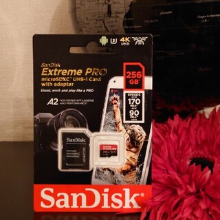 サンディスク(SanDisk)の新品 SanDisk Extreme PRo 256GB  microSDXC(その他)