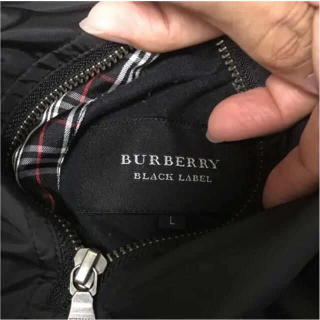 BURBERRY BLACK LABEL - バーバリー ブラックレーベル ダウンベスト お