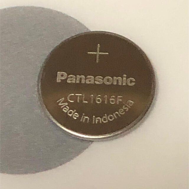 Panasonic(パナソニック)のG-SHOCK タフソーラー用CTL1616F リチウム二次電池 メンズの時計(腕時計(デジタル))の商品写真