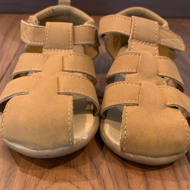 ZARA KIDS(ザラキッズ)のキッズサンダル　ZARA 15センチ（日本サイズ） キッズ/ベビー/マタニティのキッズ靴/シューズ(15cm~)(サンダル)の商品写真