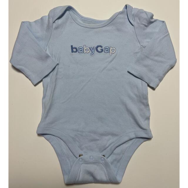 babyGAP(ベビーギャップ)の肌着 ロンパース　長袖　4枚　70cm キッズ/ベビー/マタニティのベビー服(~85cm)(肌着/下着)の商品写真