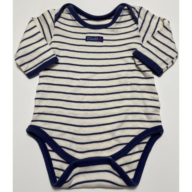 babyGAP(ベビーギャップ)の肌着 ロンパース　長袖　4枚　70cm キッズ/ベビー/マタニティのベビー服(~85cm)(肌着/下着)の商品写真