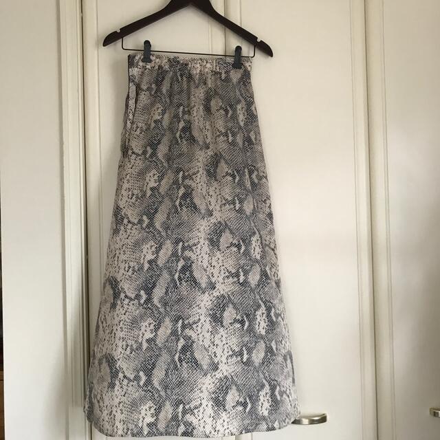 アニマル柄スカート レディースのスカート(ロングスカート)の商品写真