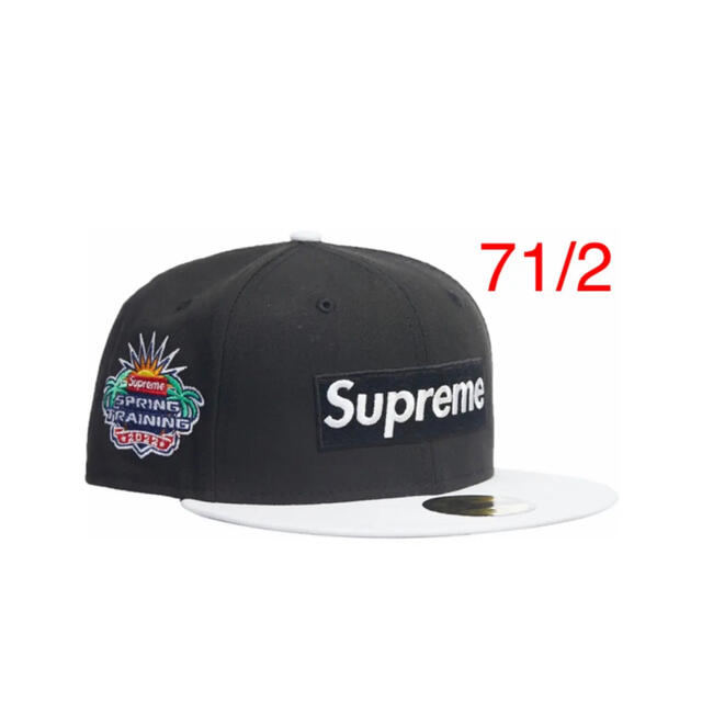 Supreme(シュプリーム)のsupreme newera 7 1/2 2 tone 美品 メンズの帽子(キャップ)の商品写真