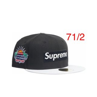 シュプリーム(Supreme)のsupreme newera 7 1/2 2 tone 美品(キャップ)