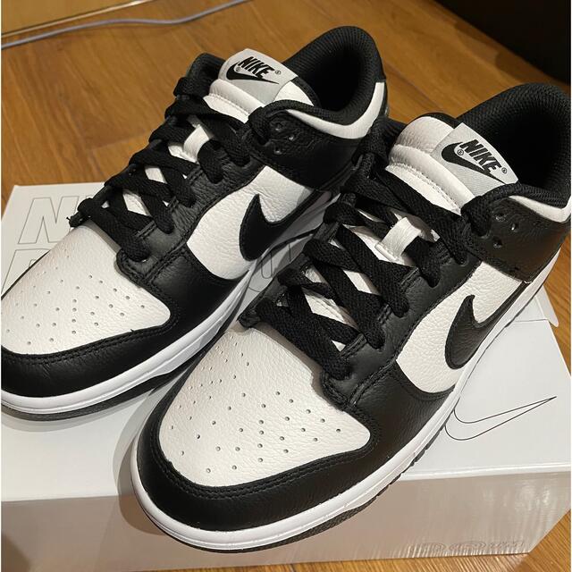 NIKE by you dunk lowパンダ 25.5 ナイキ ダンク ロー