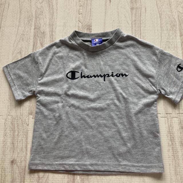 Champion(チャンピオン)の新品・未使用　チャンピオン　100サイズ　Tシャツ　腹巻きパンツ　セットアップ キッズ/ベビー/マタニティのキッズ服男の子用(90cm~)(Tシャツ/カットソー)の商品写真