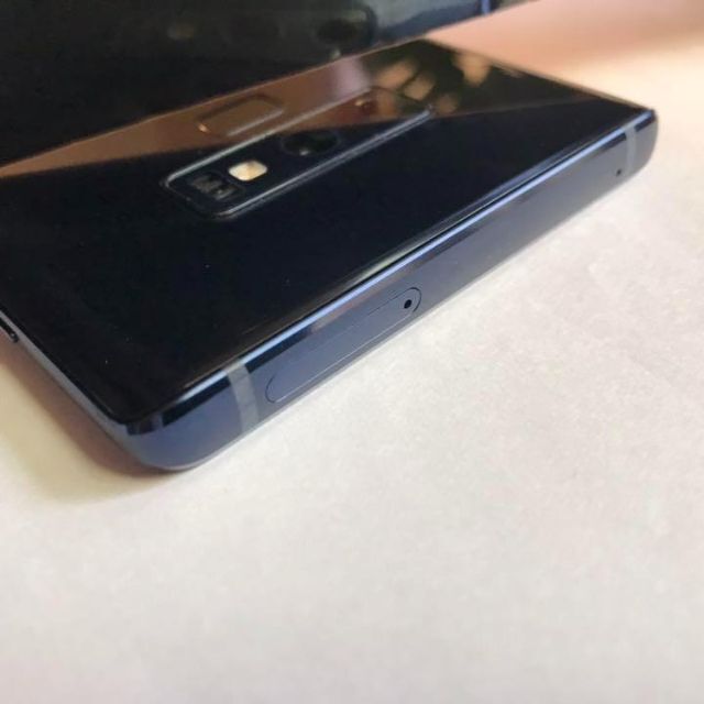 ♢ ギャラクシー ノート9 オーシャンブルー SIMフリー SCV40 美品 ♢ ギャラクシー ノート9 オーシャンブルー SIMフリー SCV40 美品