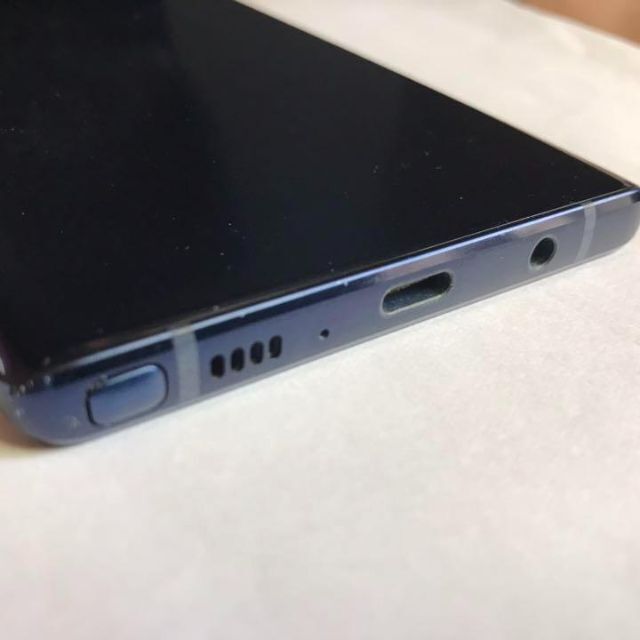 ♢ ギャラクシー ノート9 オーシャンブルー SIMフリー SCV40 美品 ♢ ギャラクシー ノート9 オーシャンブルー SIMフリー SCV40 美品