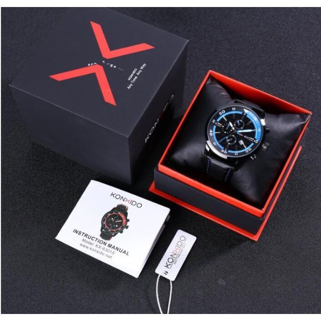 新品★腕時計　メンズ　日本製クォーツムーブメント　防水　カジュアル ビジネス メンズの時計(腕時計(アナログ))の商品写真