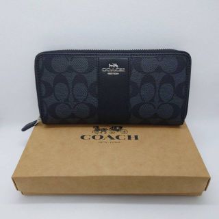 コーチ(COACH)の未使用　コーチ  F54630 長財布 シグネチャー アウトレット品(財布)