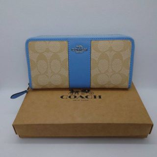 コーチ(COACH)の未使用　コーチ COACH F54630 長財布 シグネチャー アウトレット品(財布)