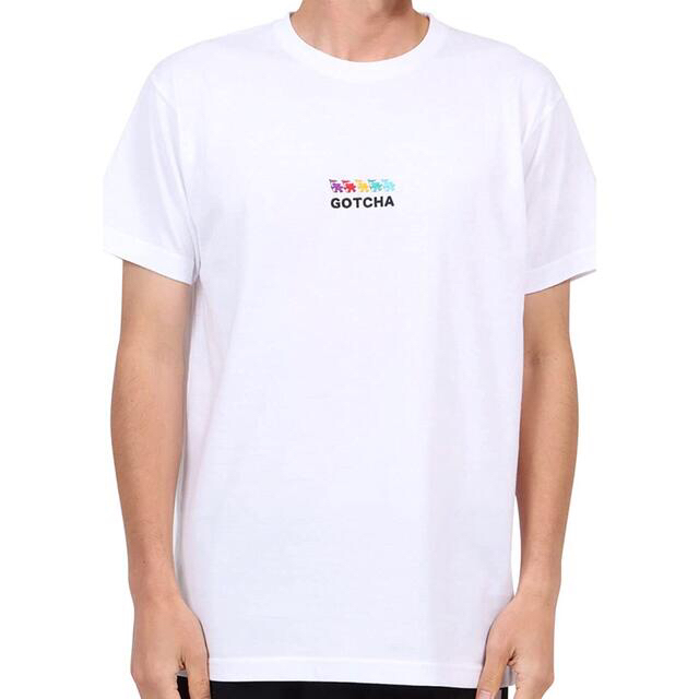 GOTCHA(ガッチャ)の白Tシャツ　GOTCHA  夏物 メンズのトップス(Tシャツ/カットソー(半袖/袖なし))の商品写真