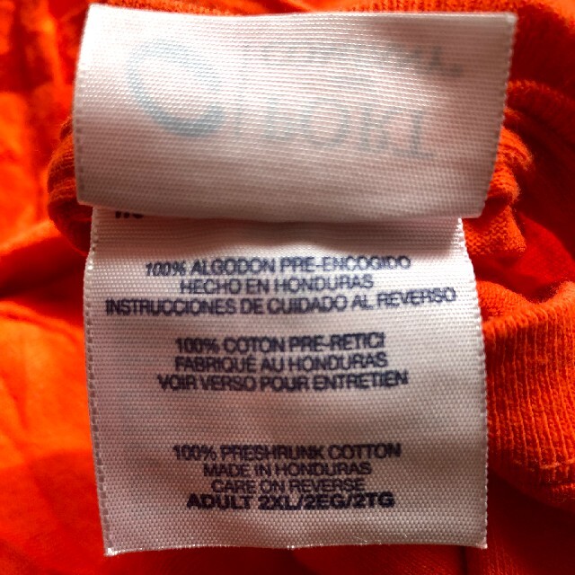 C PORTポート＆カンパニー　ヴィンテージオレンジTシャツ　USA輸入古着 メンズのトップス(Tシャツ/カットソー(半袖/袖なし))の商品写真