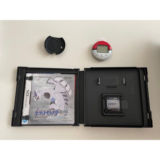 ニンテンドーDS(ニンテンドーDS)のポケットモンスターソウルシルバー　Nintendo DS エンタメ/ホビーのゲームソフト/ゲーム機本体(携帯用ゲームソフト)の商品写真