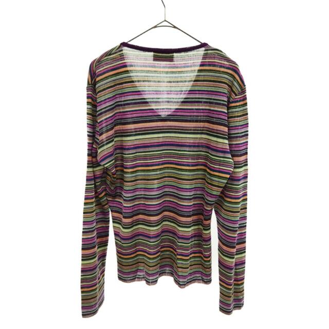 MISSONI(ミッソーニ)のMISSONI ミッソーニ Vネック ボーダー ニット セーター マルチ レディースのトップス(ニット/セーター)の商品写真