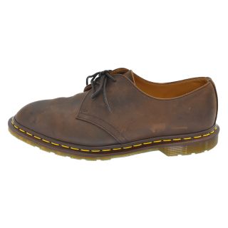 ドクターマーチン(Dr.Martens)のDr.Martens ドクターマーチン xJJJJound ジョウンド ARCHIE II DARK BROWN CRAZY HORSE ヌバック ドレス シューズ ブラウン(ドレス/ビジネス)